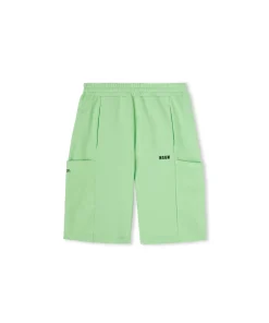 Bermuda In Cotone Organico Della Capsule Fantastic Green^MSGM Shop