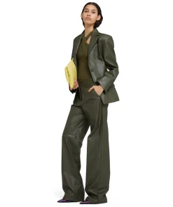 Blazer Monopetto In Eco-Pelle^MSGM Fashion
