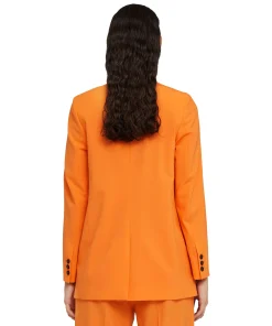 Blazer Monopetto In Fresco Lana^MSGM Fashion