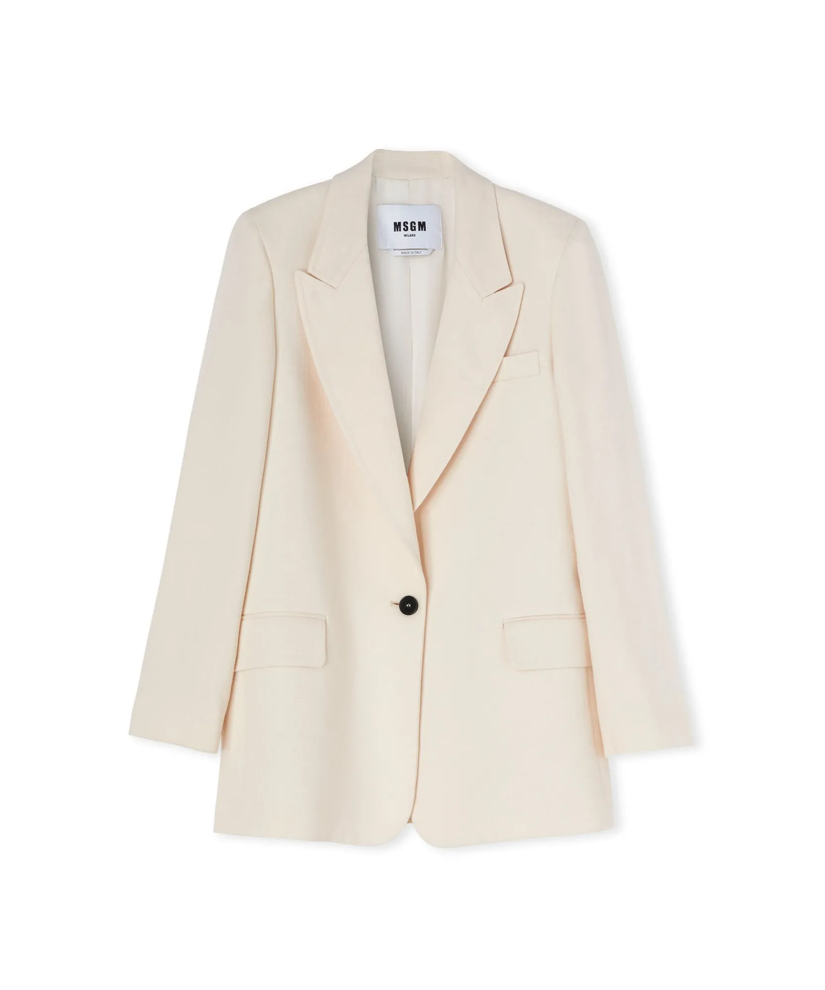 Blazer Monopetto In Viscosa Grezza^MSGM Online