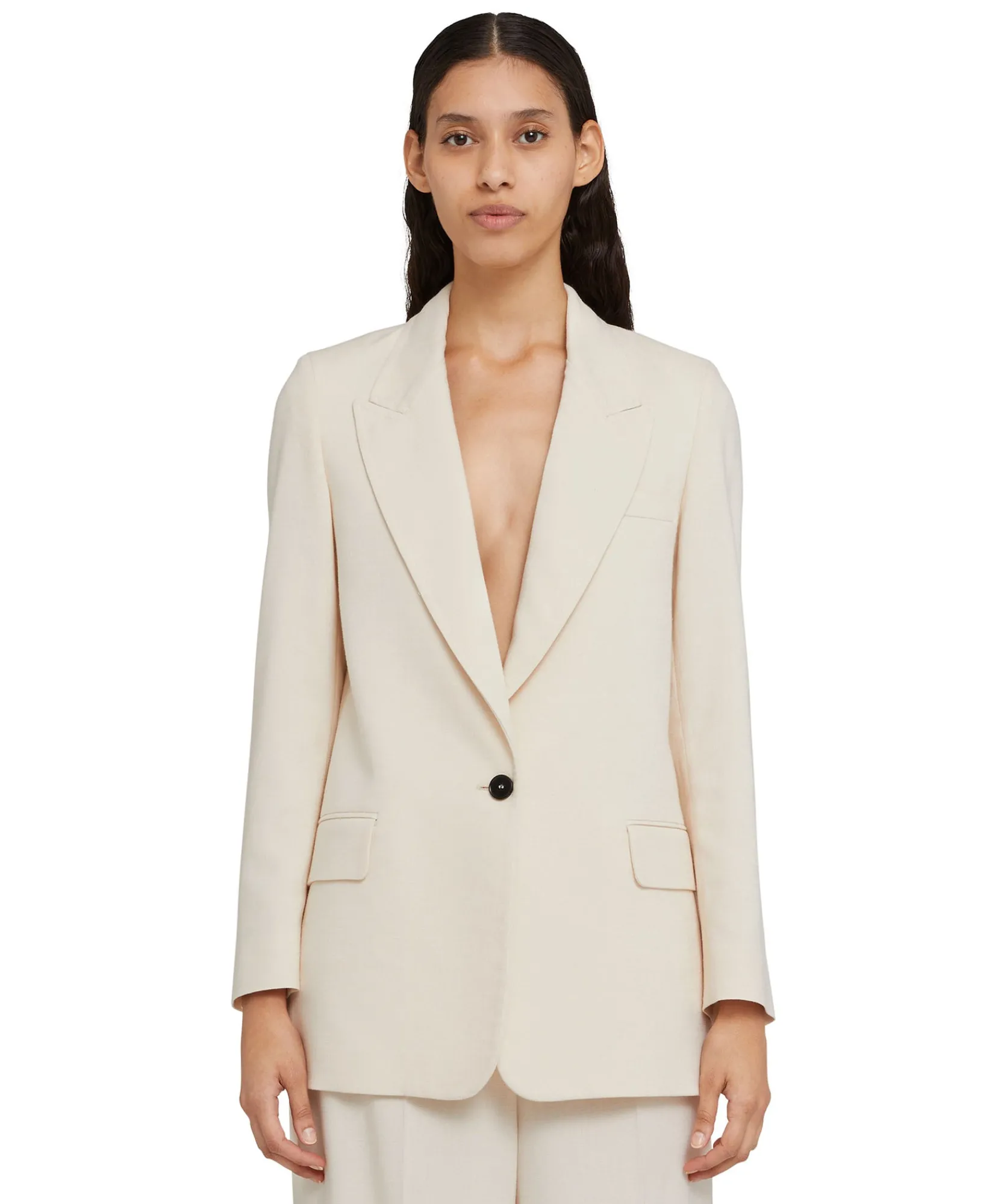 Blazer Monopetto In Viscosa Grezza^MSGM Online