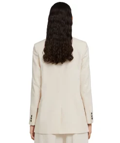 Blazer Monopetto In Viscosa Grezza^MSGM Online