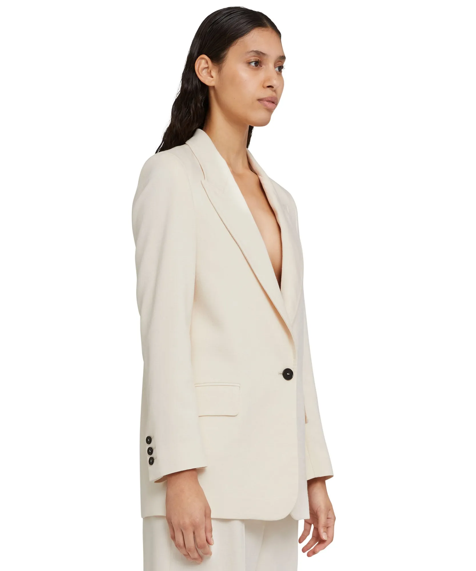 Blazer Monopetto In Viscosa Grezza^MSGM Online
