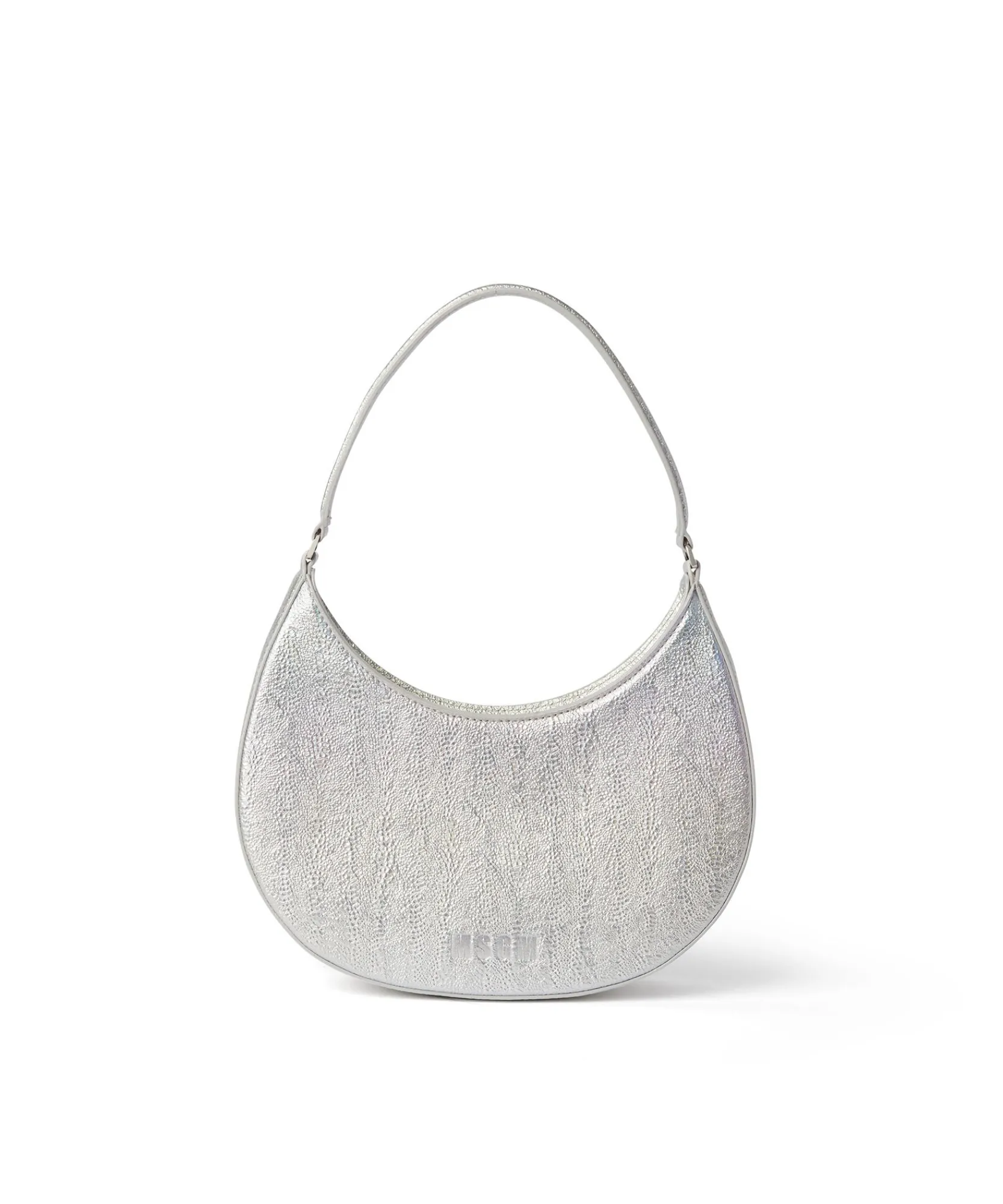 Borsa Piccola A Spalla "Hobo" In Ecopelle Craquele Sfumata^MSGM Sale