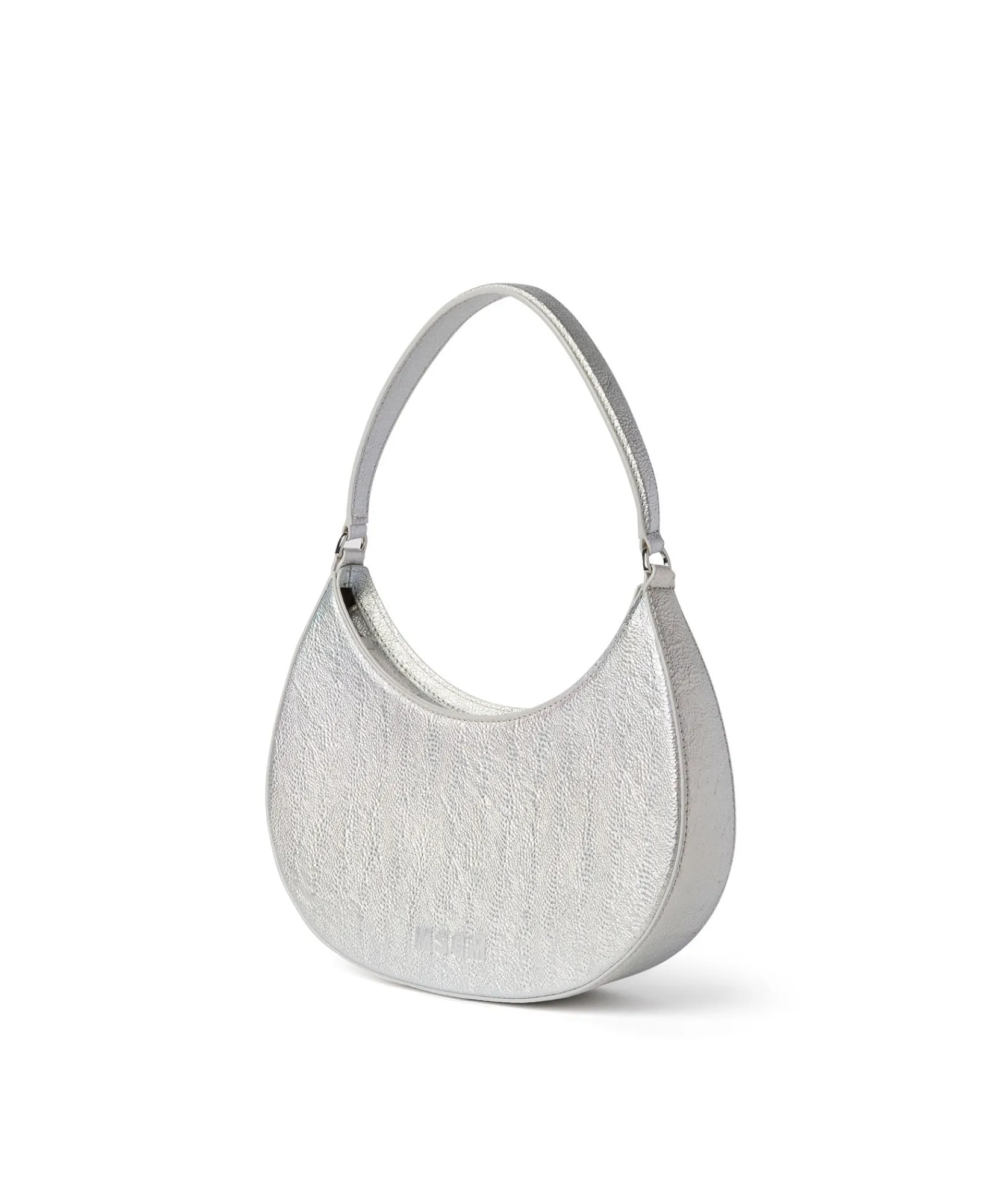 Borsa Piccola A Spalla "Hobo" In Ecopelle Craquele Sfumata^MSGM Sale