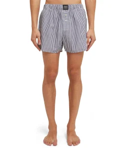 Boxer In Cotone Bacchettato Con Etichetta "!"^MSGM Outlet