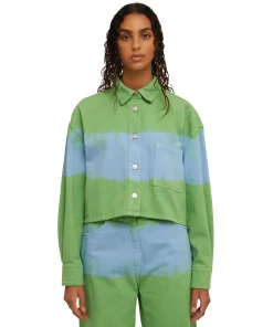 Camicia Crop In Bull Con Lavorazione 