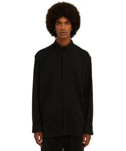 Camicia Fluida In Viscosa Tinta Unita^MSGM New