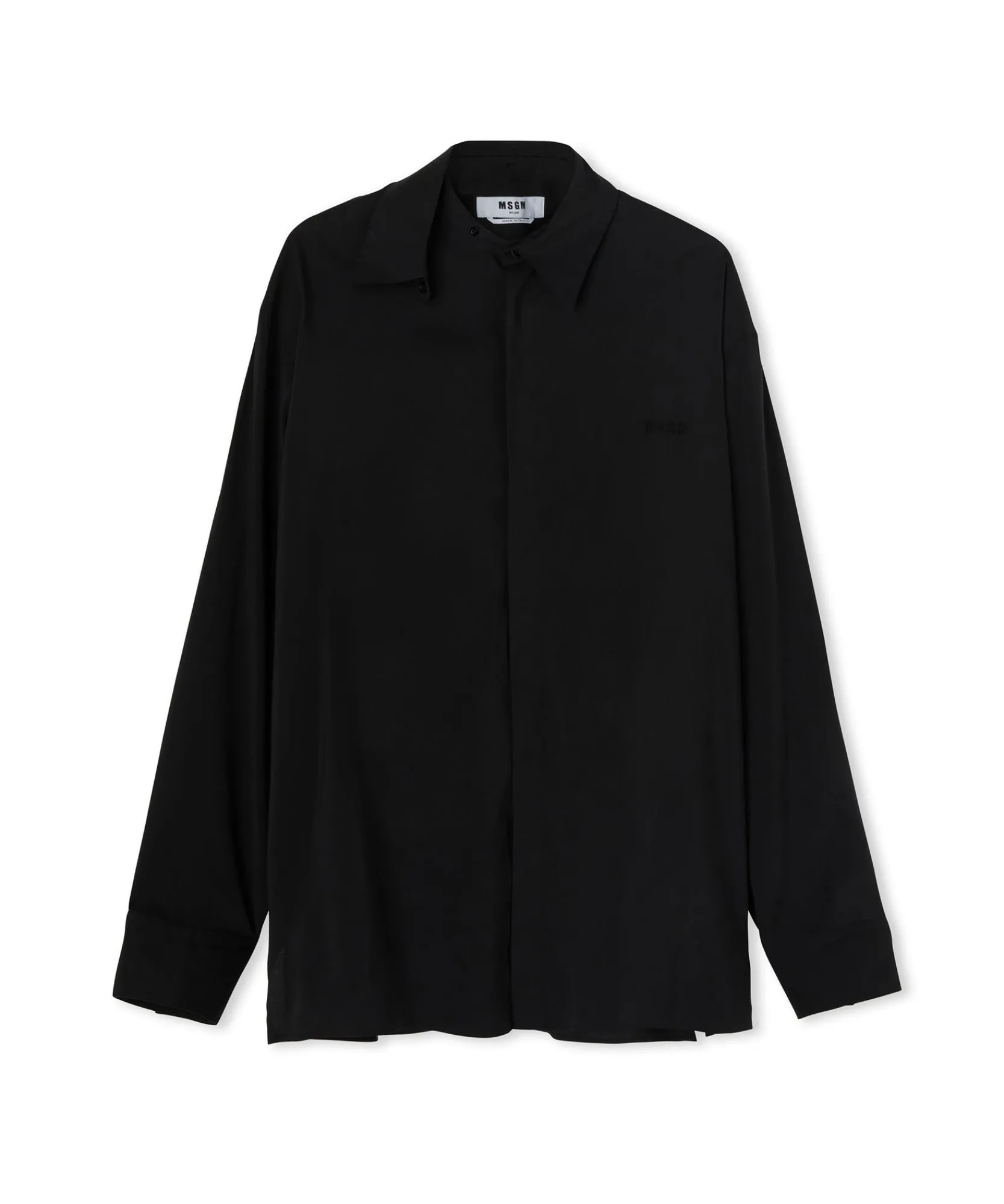 Camicia Fluida In Viscosa Tinta Unita^MSGM Hot