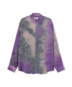Camicia Fluida In Viscosa Tie Dye^MSGM Sale