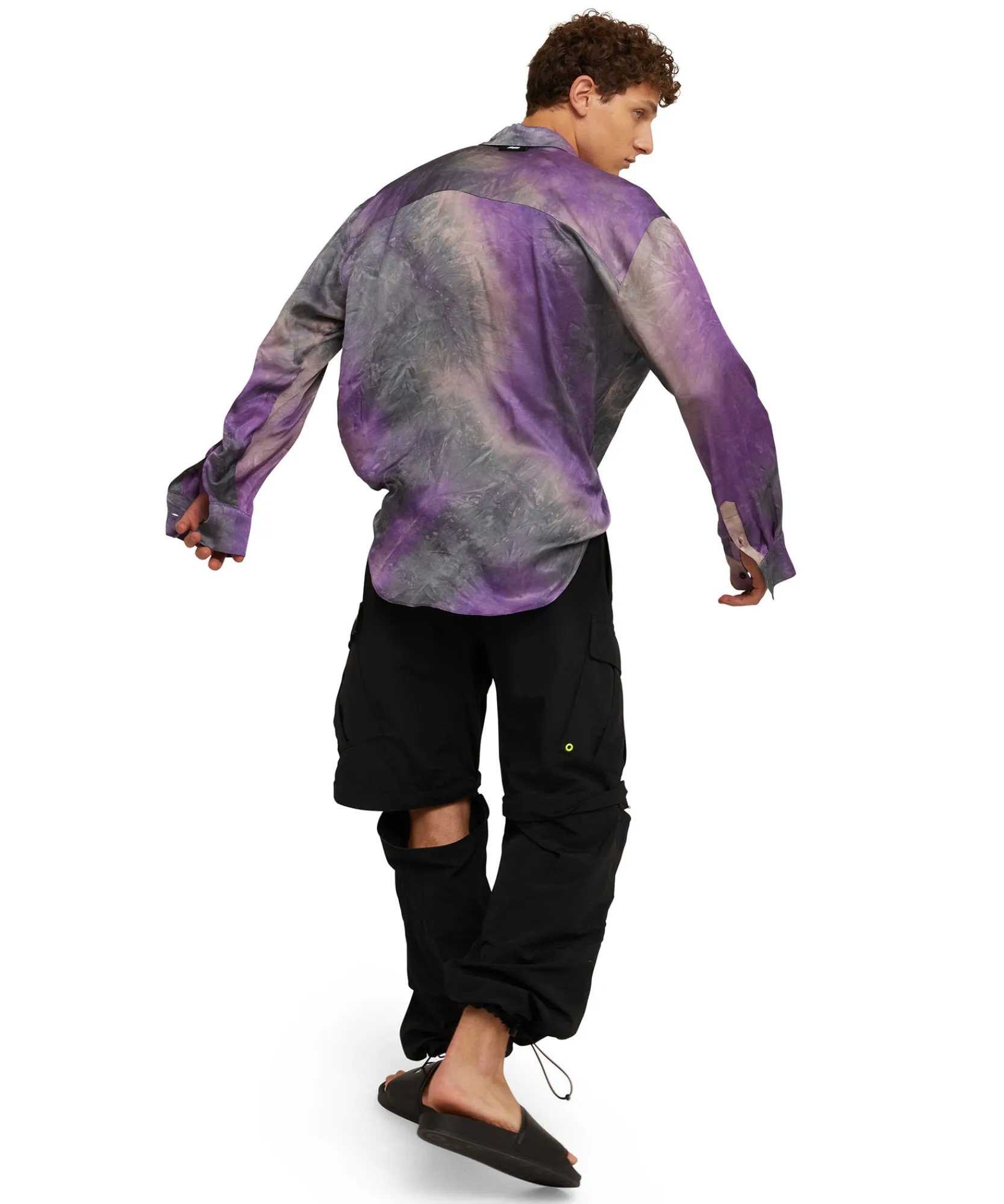 Camicia Fluida In Viscosa Tie Dye^MSGM Sale