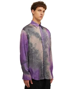 Camicia Fluida In Viscosa Tie Dye^MSGM Sale