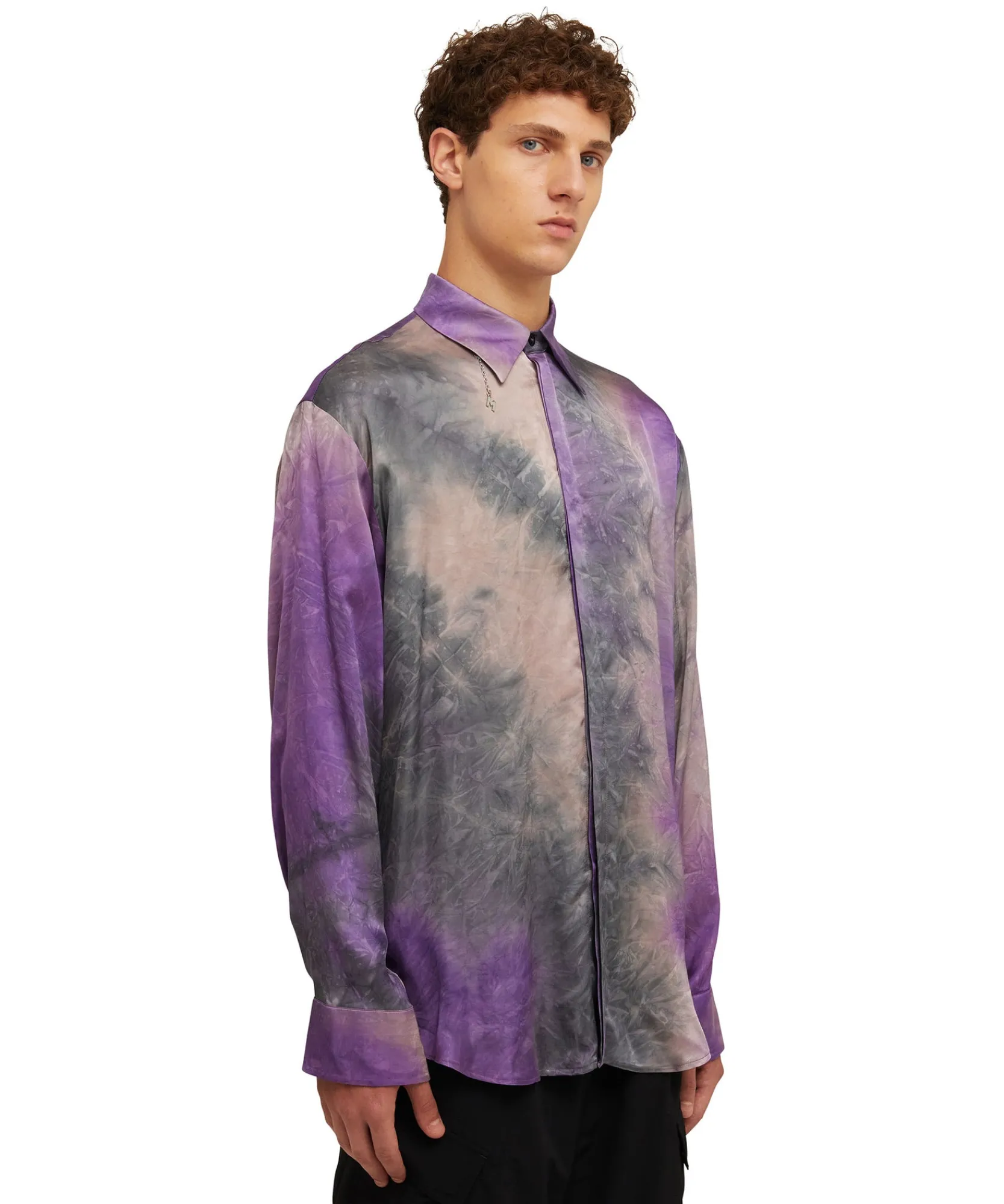Camicia Fluida In Viscosa Tie Dye^MSGM Sale