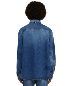 Camicia In Cotone Con Lavorazione A Riserva Patchwork^MSGM Best
