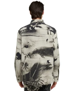 Camicia In Cotone Con Stampa