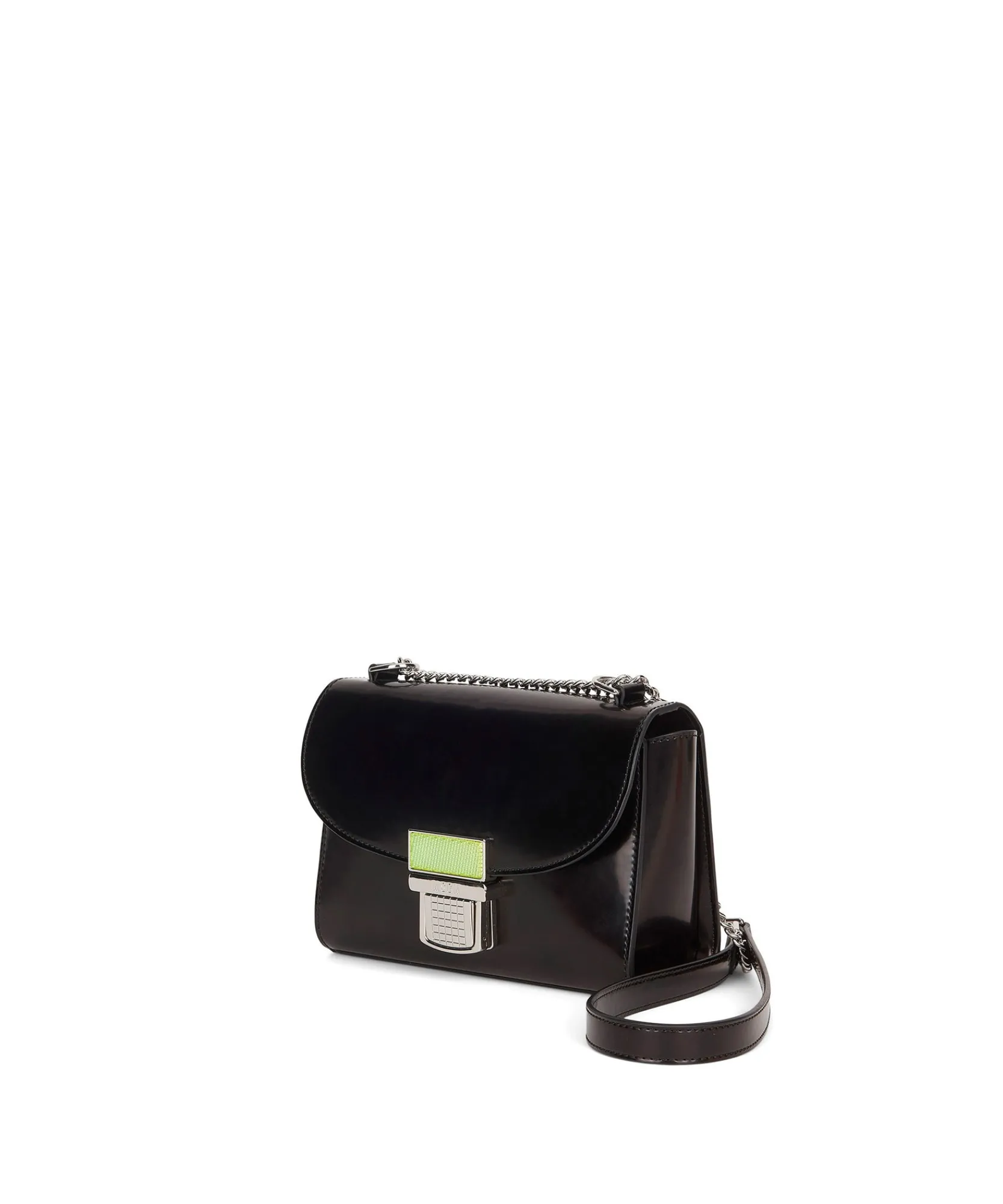 Clic Bag Con Catena In Ecopelle Spazzolata^MSGM Fashion