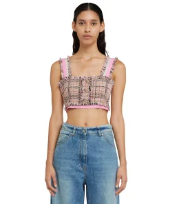 Crop Top In Tweed^MSGM Online