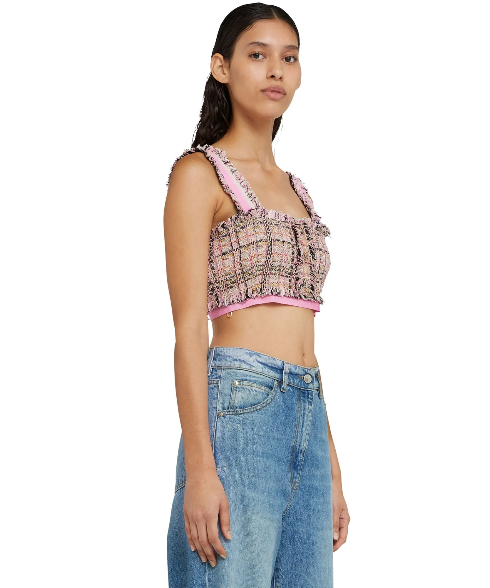 Crop Top In Tweed^MSGM Online