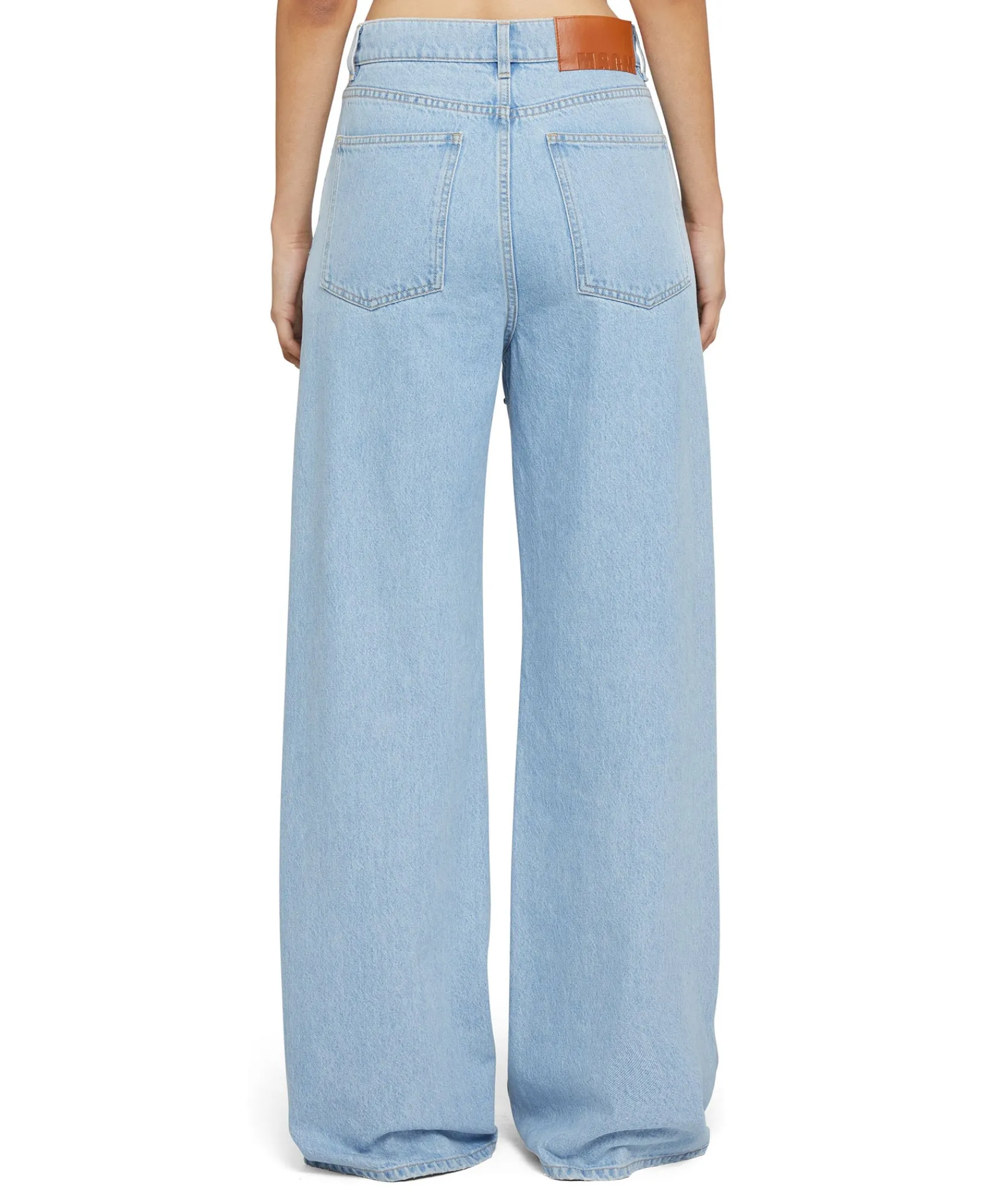 Denim Taglio Straight Con Dettagli Gioiello Applicati^MSGM Hot
