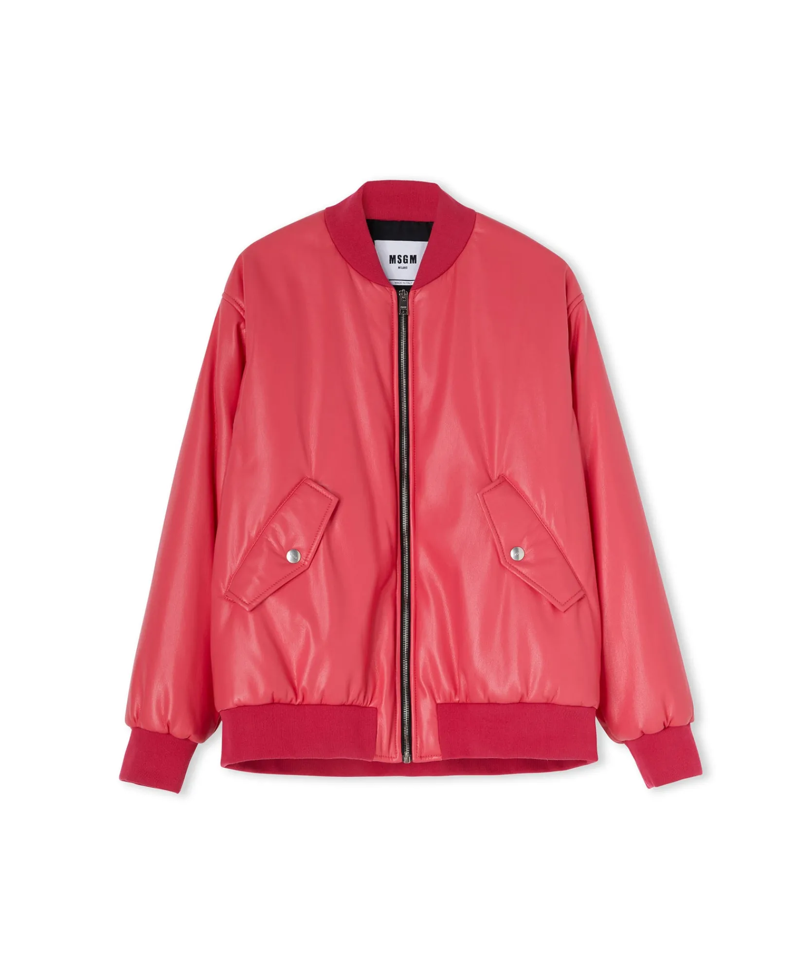 Giacca Bomber In Eco-Nappa^MSGM Online