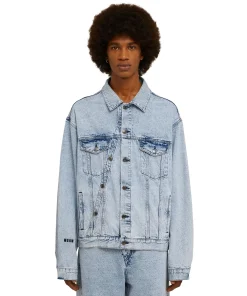 Giacca Di Jeans Con Dopppia Abbottonatura^MSGM Cheap