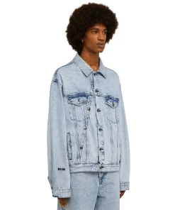Giacca Di Jeans Con Dopppia Abbottonatura^MSGM Cheap