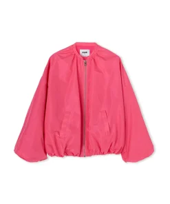 Giacca In Taffeta Con Maniche A Palloncino^MSGM Best