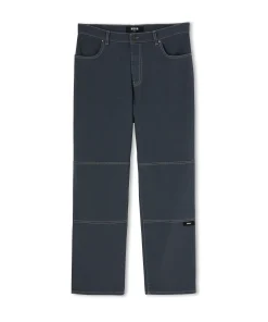 Jeans A Gamba Dritta In Cotone Bull Con Logo E Quote