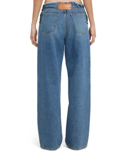 Jeans Vita Bassa A Gamba Dritta^MSGM Cheap