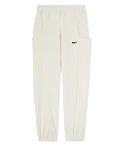 Joggers In Cotone Organico Certificato Della Capsule Fantastic Green^MSGM Cheap