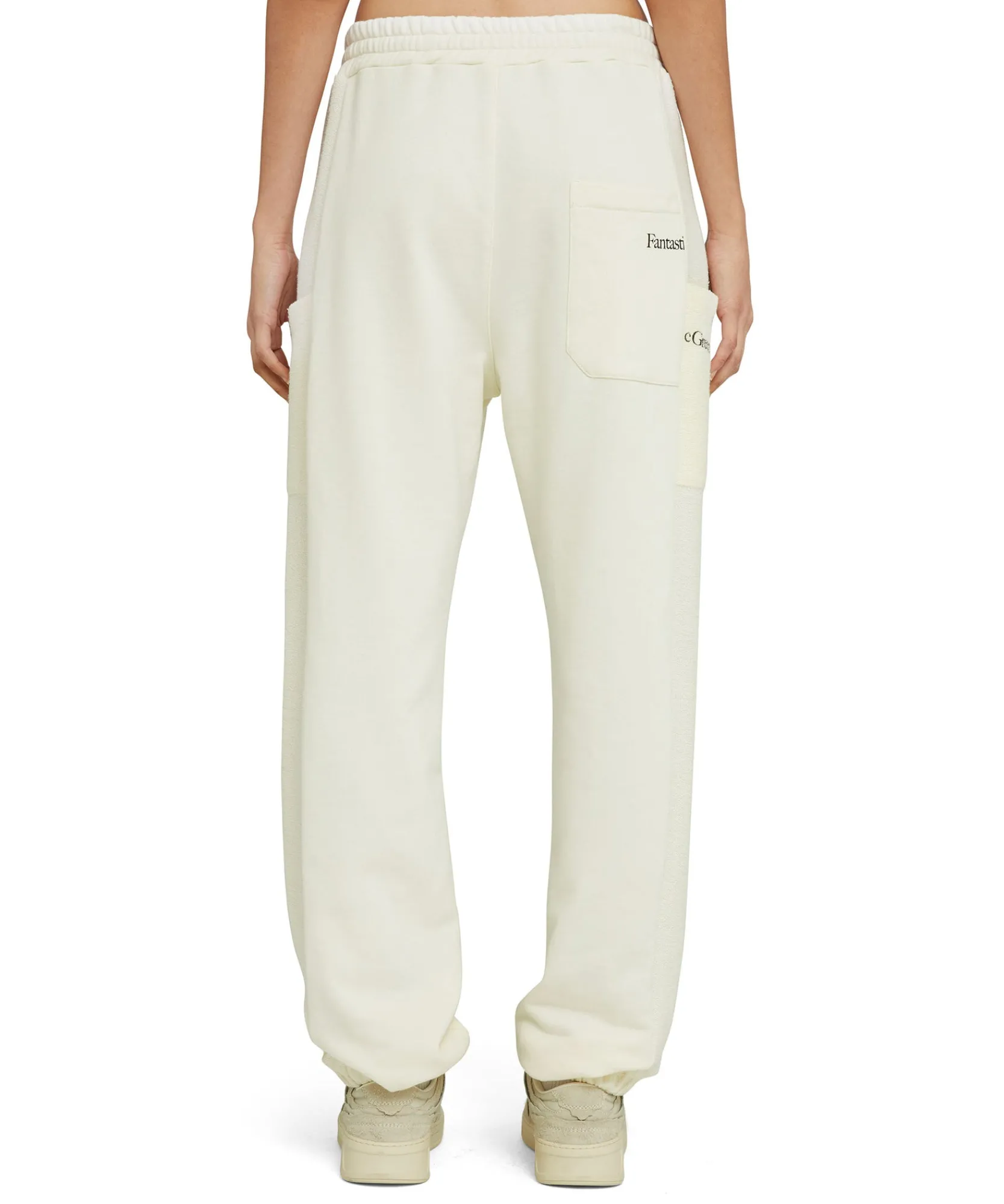 Joggers In Cotone Organico Certificato Della Capsule Fantastic Green^MSGM Cheap