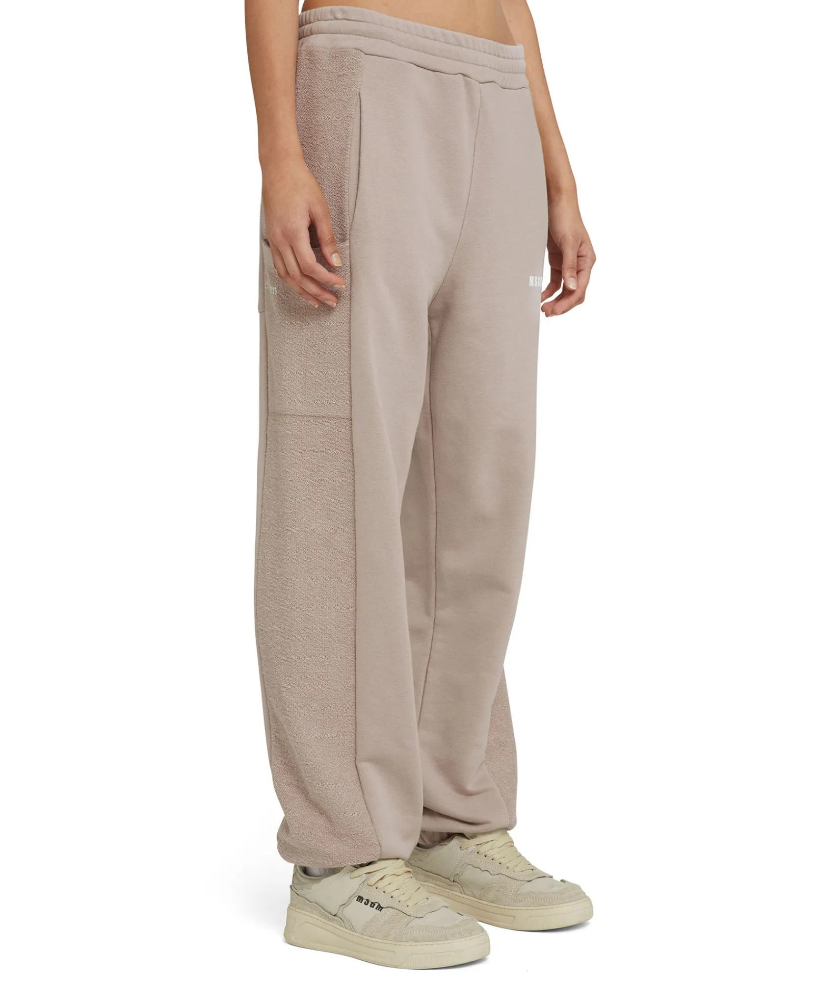 Joggers In Cotone Organico Certificato Della Capsule Fantastic Green^MSGM Best Sale