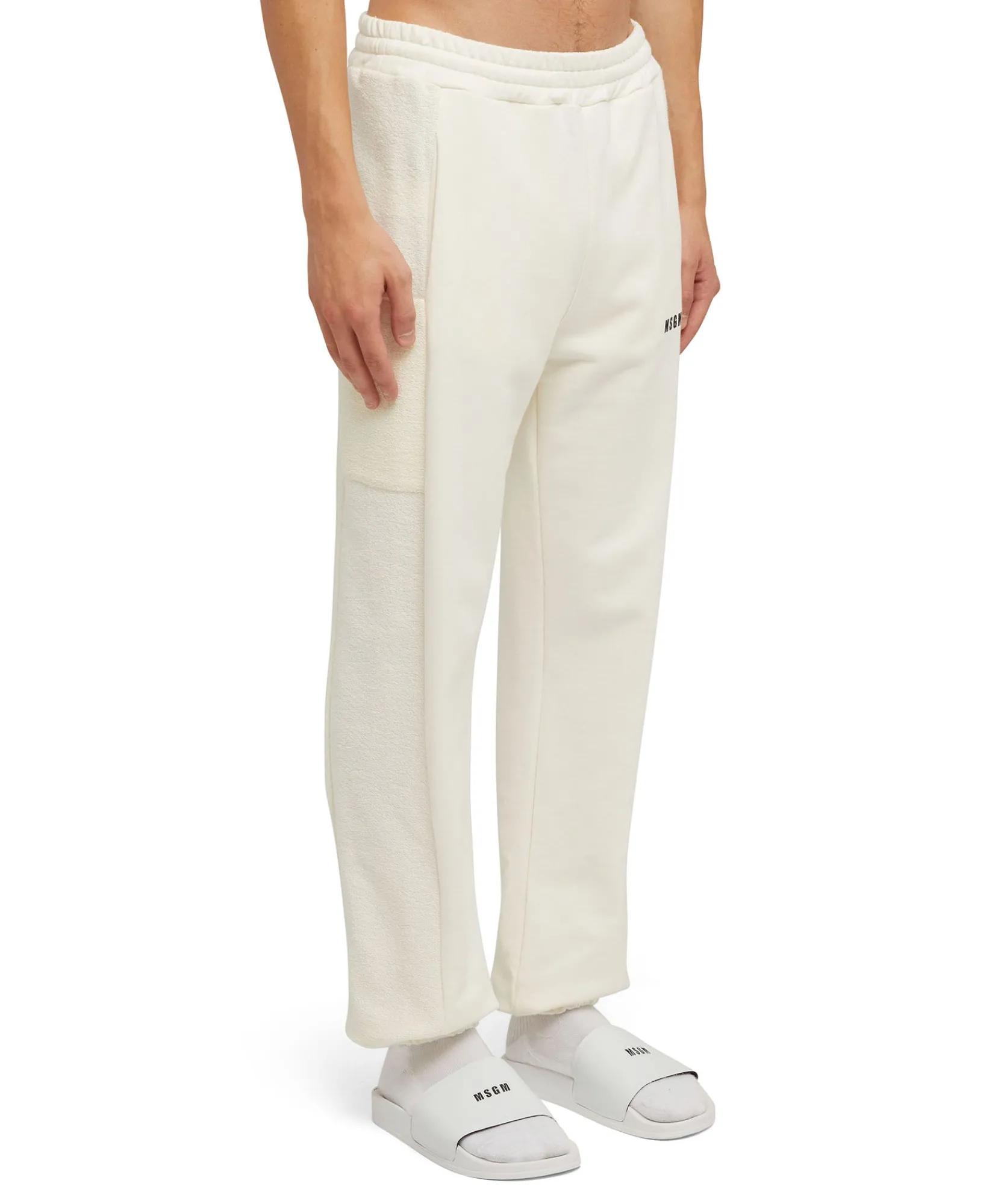 Joggers In Cotone Organico Certificato Della Capsule Fantastic Green^MSGM New