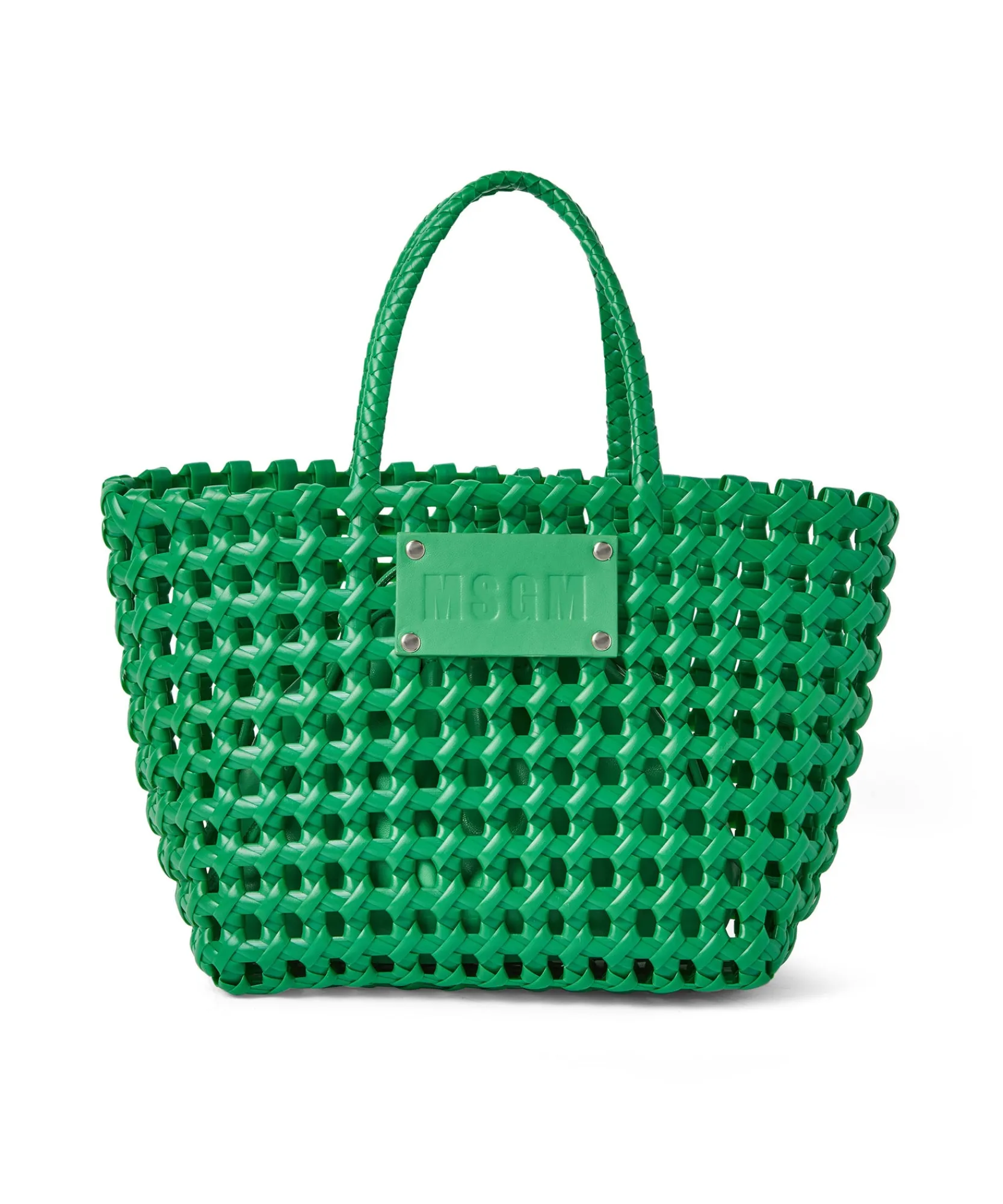 Mini Basket Net Bag Con Mini Pouch Corredata In Ecopelle^MSGM Online