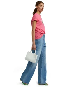 Mini Tote Bag In Ecopelle Con Micrologo^MSGM Shop