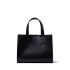 Mini Tote Bag In Ecopelle Con Micrologo^MSGM Flash Sale