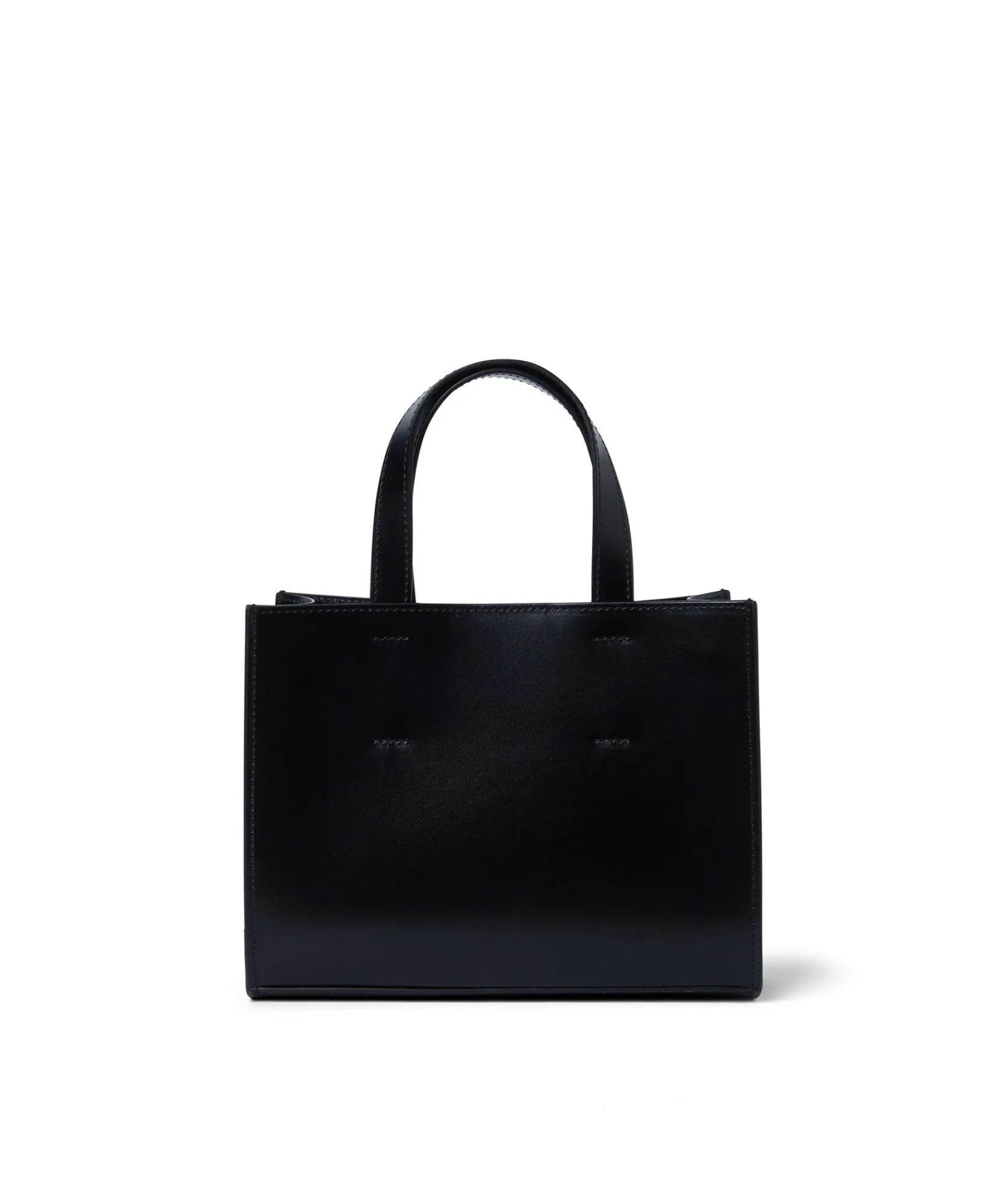 Mini Tote Bag In Ecopelle Con Micrologo^MSGM Flash Sale