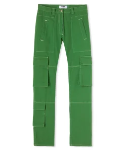 Pantalone Cargo In Bull Tinta Unita^MSGM Flash Sale