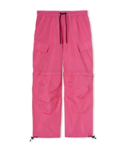 Pantalone Cargo In Taffeta Tinta Unita^MSGM Best Sale