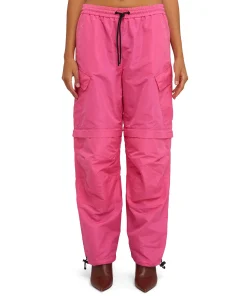 Pantalone Cargo In Taffeta Tinta Unita^MSGM Best Sale
