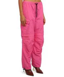 Pantalone Cargo In Taffeta Tinta Unita^MSGM New
