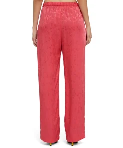 Pantalone Fluido A Gamba Dritta In Viscosa Camo Jaquard^MSGM Flash Sale