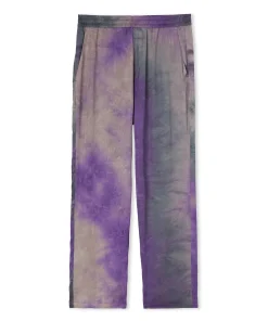 Pantalone Fluido Tie Dye A Gamba Dritta In Viscosa^MSGM Shop
