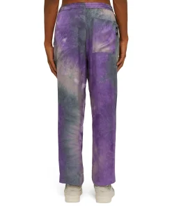 Pantalone Fluido Tie Dye A Gamba Dritta In Viscosa^MSGM Shop