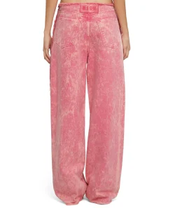 Pantalone In Bull Vita Bassa Con Lavorazione "Marble"^MSGM Sale