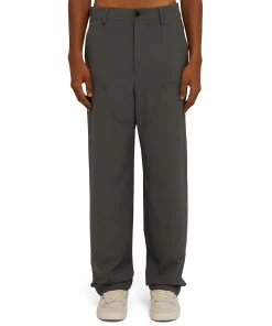 Pantalone Worker A Gamba Dritta Tinta Unita^MSGM Hot