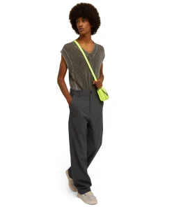 Pantalone Worker A Gamba Dritta Tinta Unita^MSGM Fashion