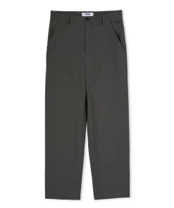 Pantalone Worker A Gamba Dritta Tinta Unita^MSGM Fashion
