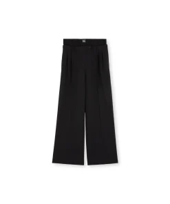 Pantaloni Sartoriale Con Boxer Incorporato In Lana Vergine^MSGM Hot