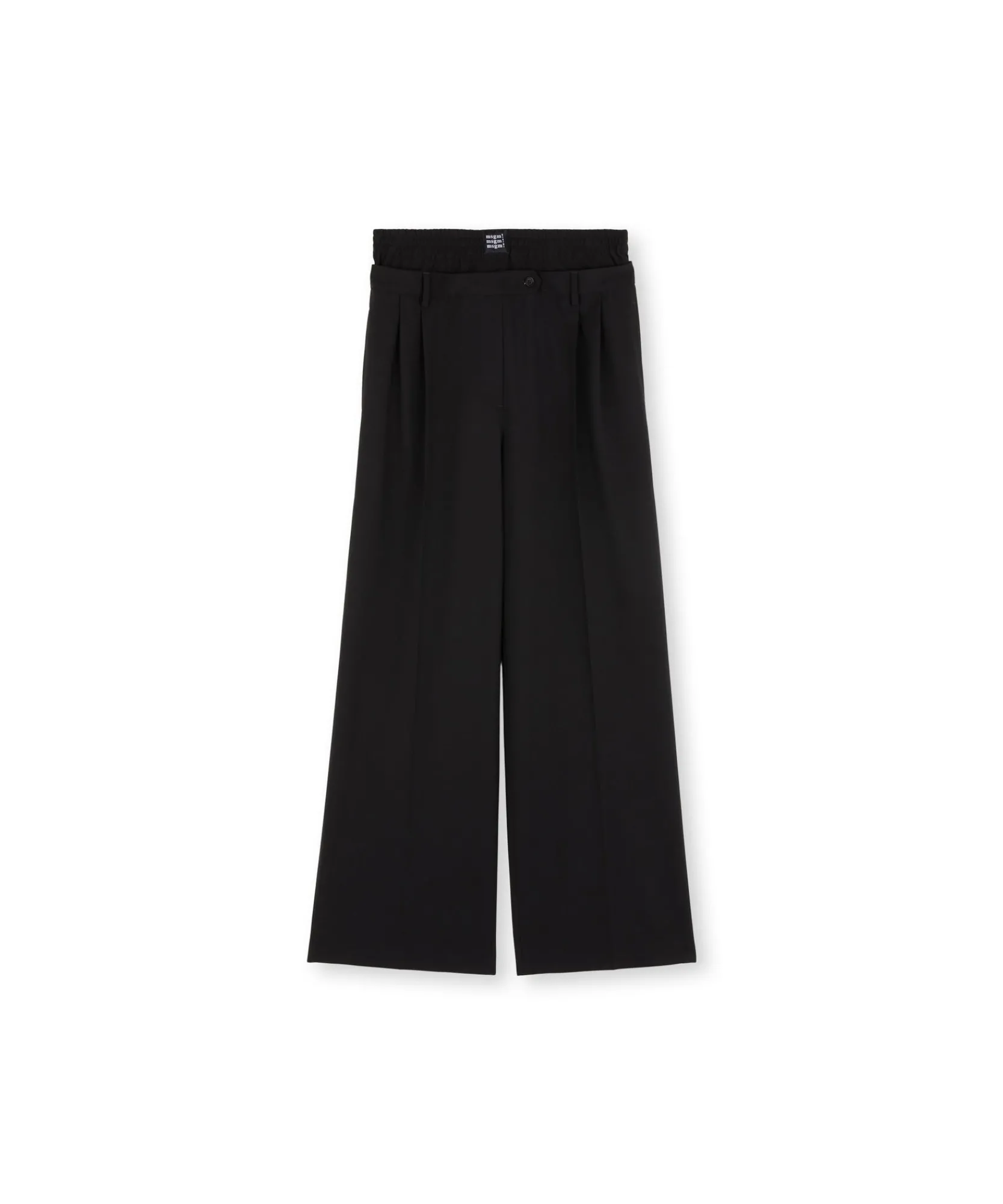 Pantaloni Sartoriale Con Boxer Incorporato In Lana Vergine^MSGM Best